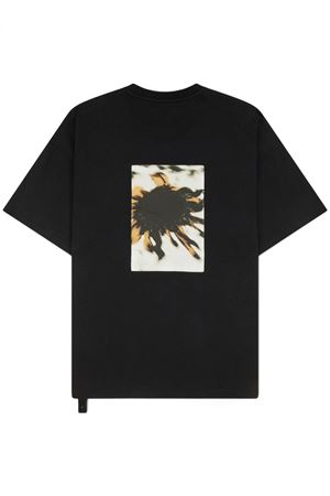 Landart 02 Print Loose Fit T-Shirt Black OAMC PEACEMAKER | PCM2OT02CJE00299